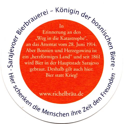 mnchen m-by richel krieg 30b (rund200-in erinnerung-schwarzrot)